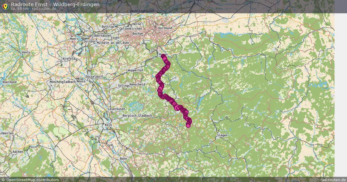 Radtour Emst – Wildberg-Erdingen
