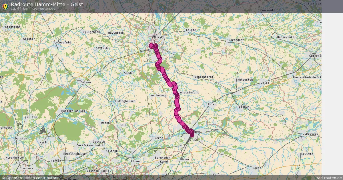 Radtour Hamm-Mitte – Geist