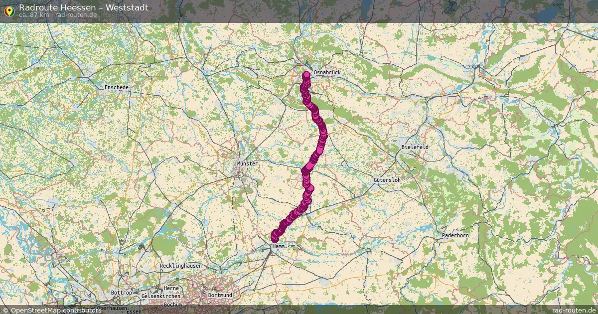 Radtour Heessen – Weststadt