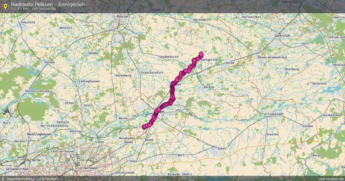 Radtour Pelkum – Ennigerloh