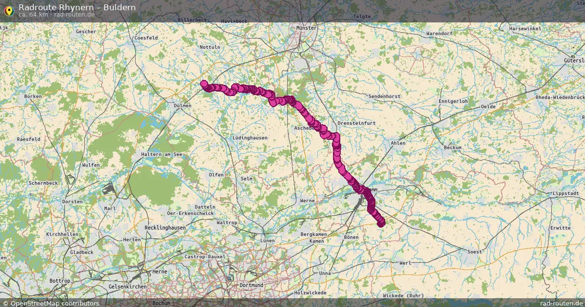 Radtour Rhynern – Buldern