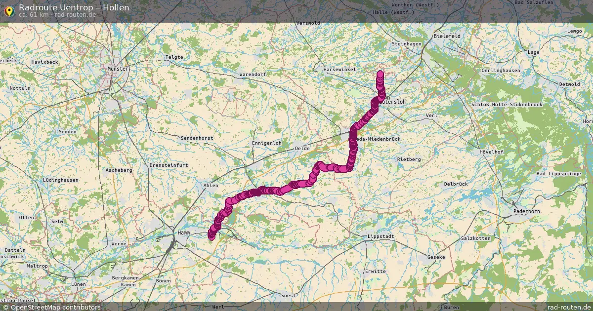 Radtour Uentrop – Hollen