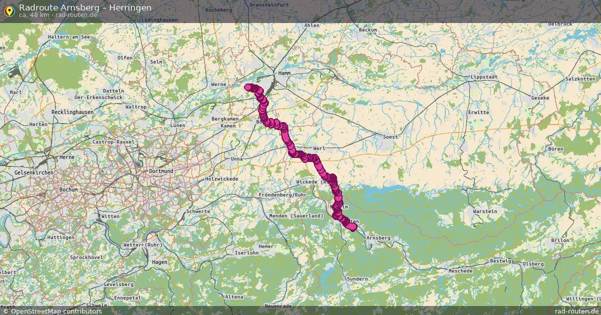 Radtour Arnsberg – Herringen