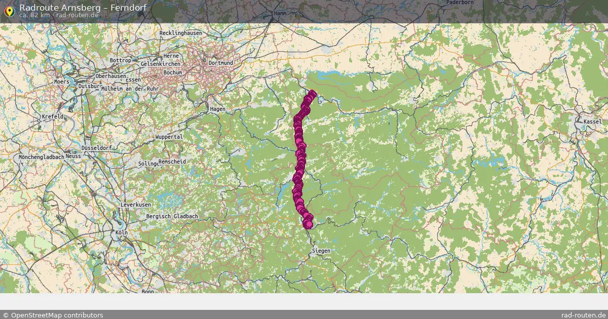 Radtour Arnsberg – Ferndorf