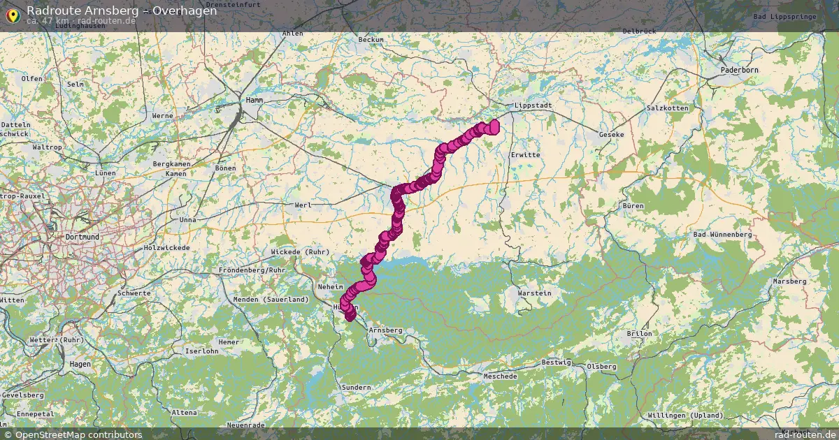 Radtour Arnsberg – Overhagen