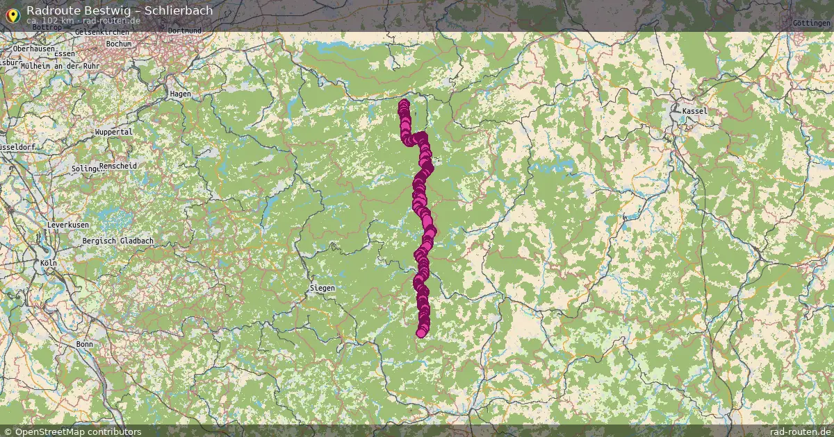 Radtour Bestwig – Schlierbach
