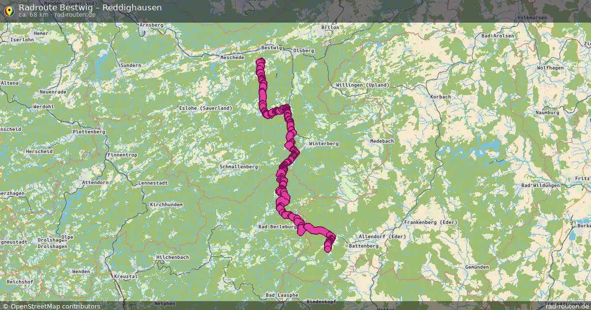Radtour Bestwig – Reddighausen