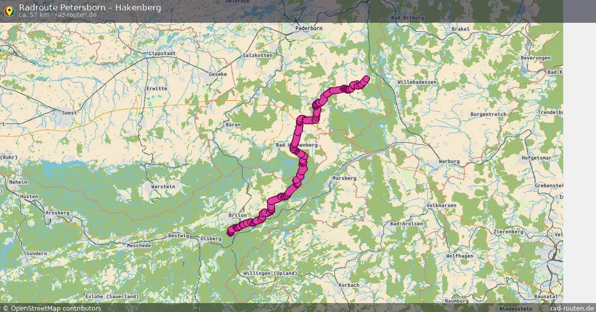 Radtour Petersborn – Hakenberg