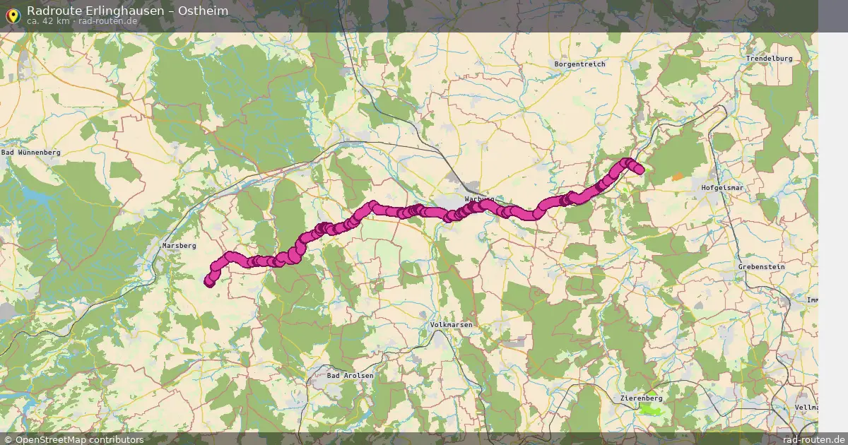 Radtour Erlinghausen – Ostheim
