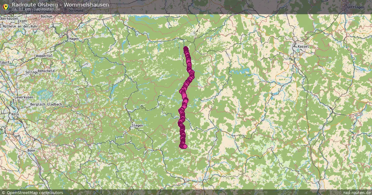 Radtour Olsberg – Wommelshausen