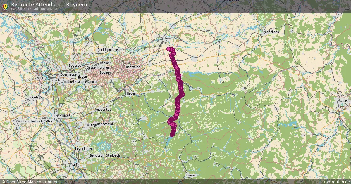 Radtour Attendorn – Rhynern
