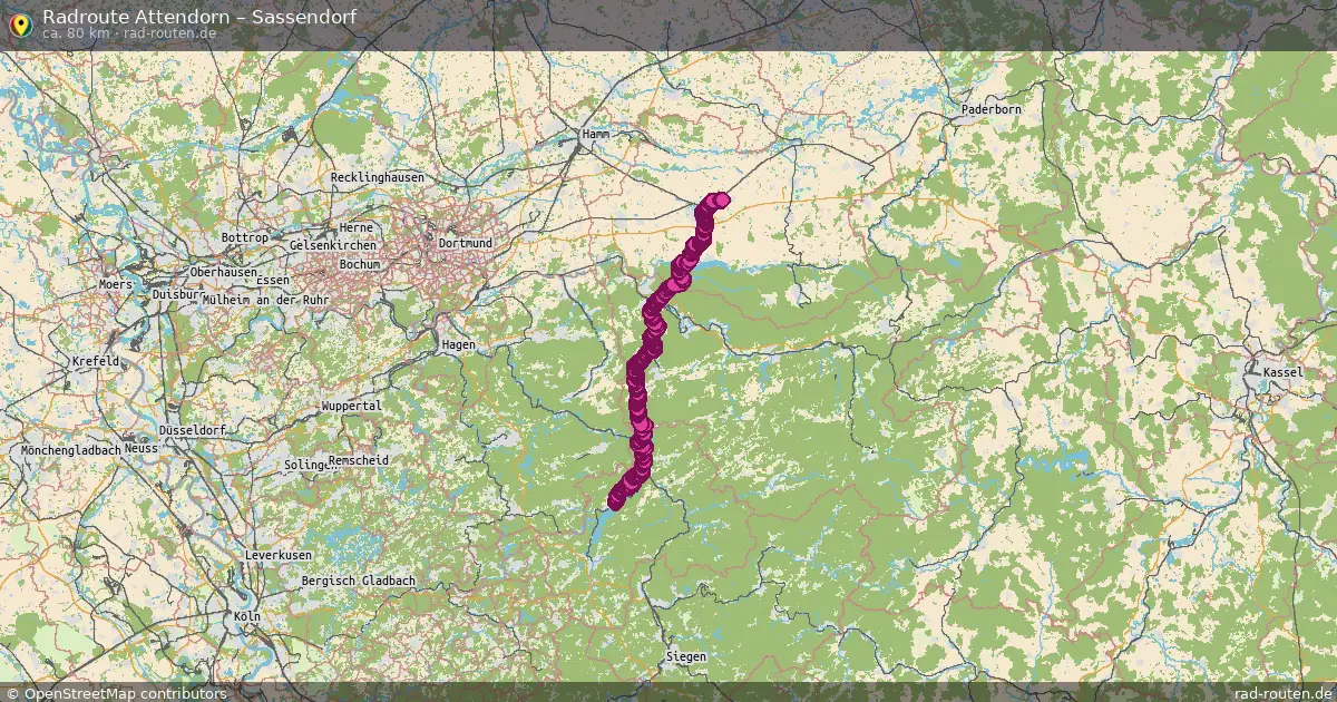 Radtour Attendorn – Sassendorf