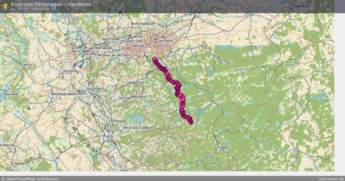 Radtour Drolshagen – Herdecke