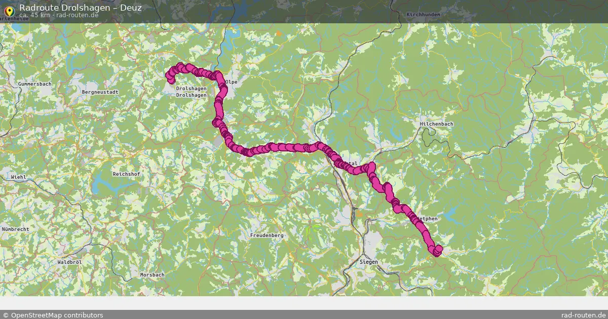 Radtour Drolshagen – Deuz
