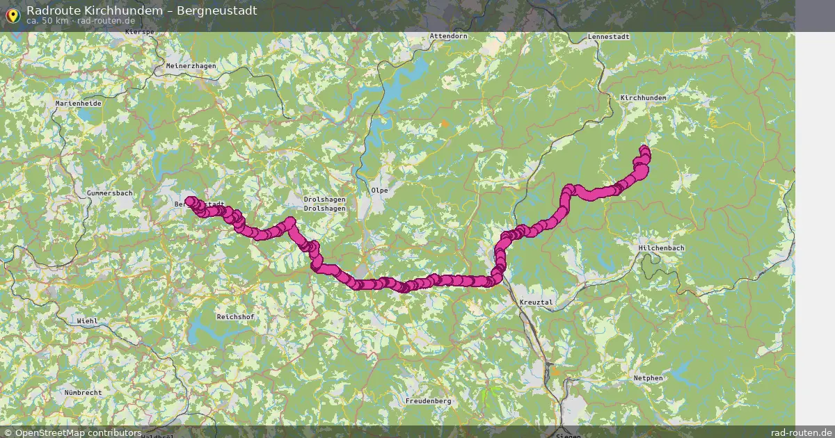 Radtour Kirchhundem – Bergneustadt