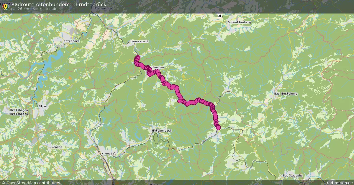 Radtour Altenhundem – Erndtebrück