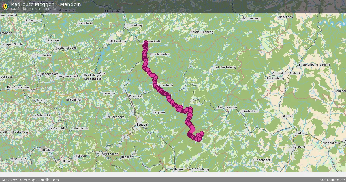 Radtour Meggen – Mandeln