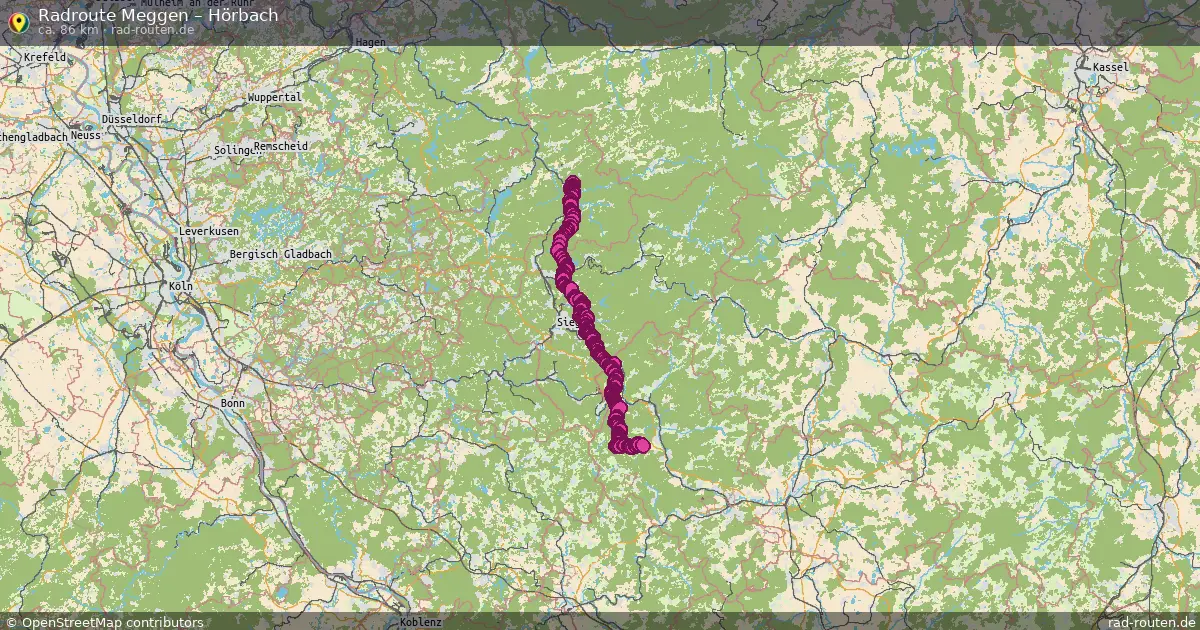 Radtour Meggen – Hörbach