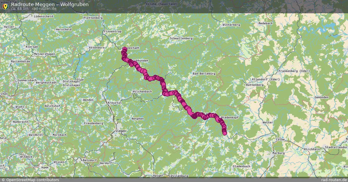Radtour Meggen – Wolfgruben