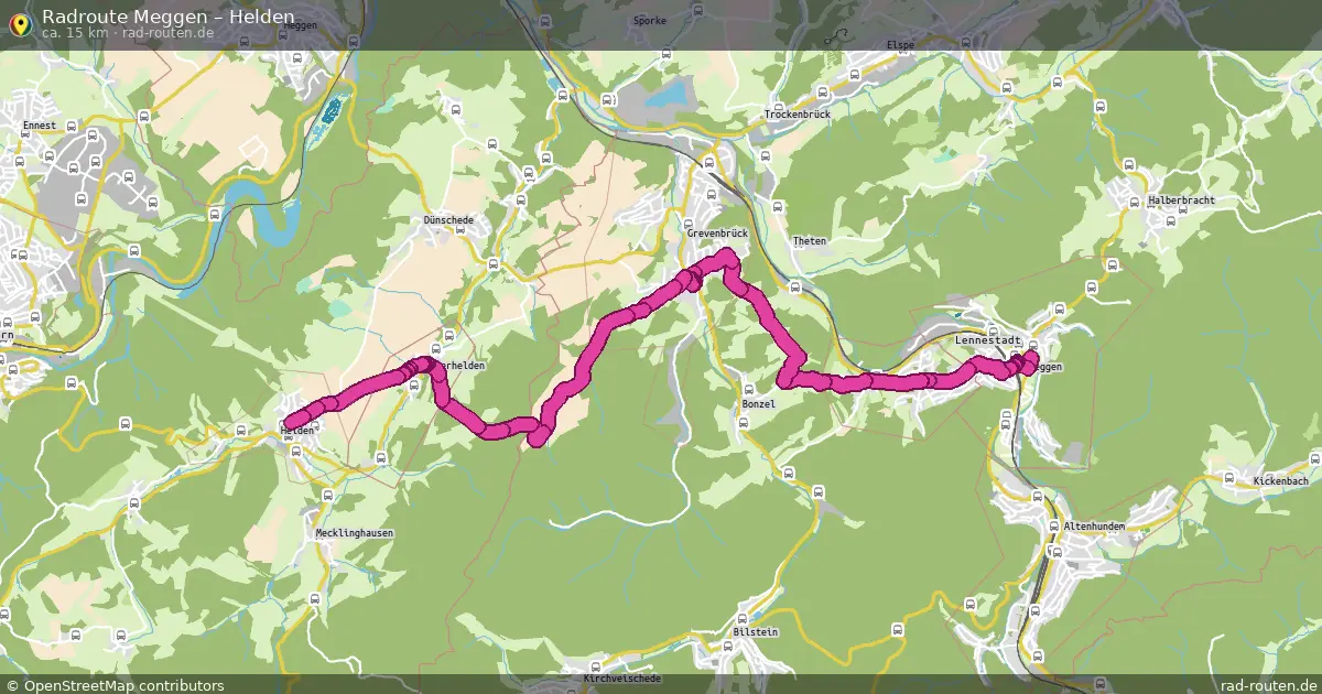 Radtour Meggen – Helden
