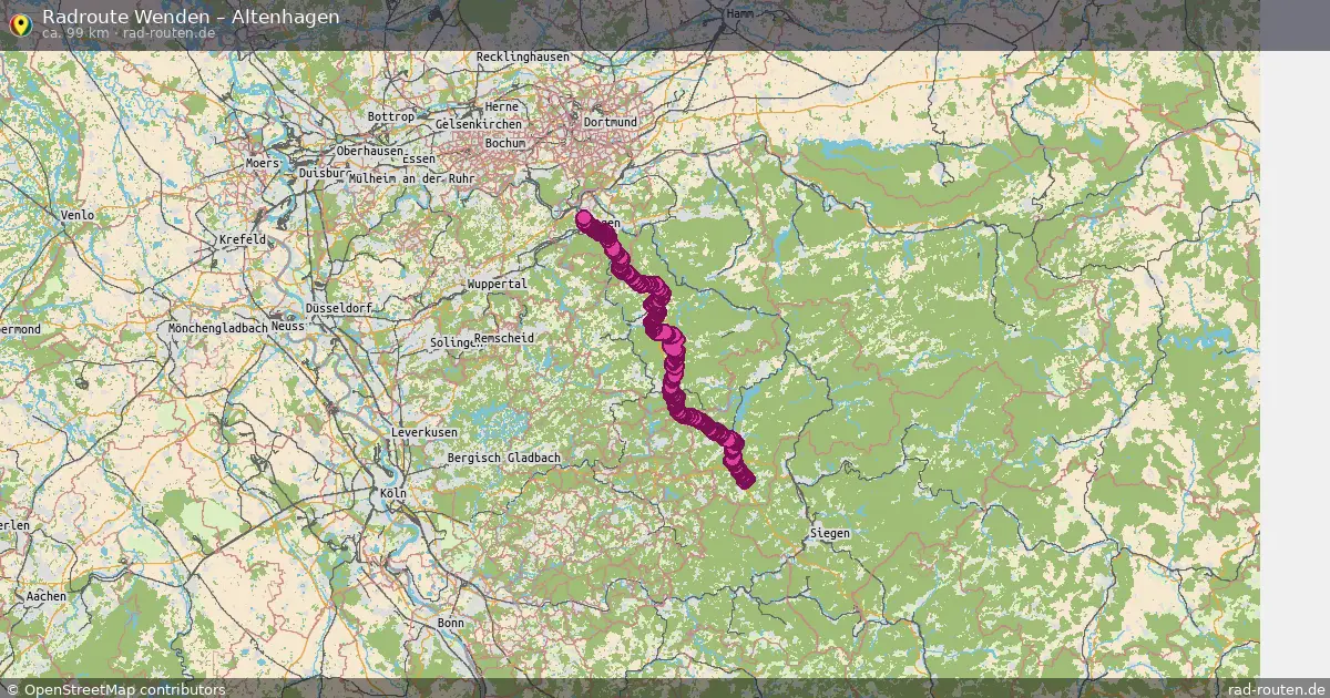 Radtour Wenden – Altenhagen