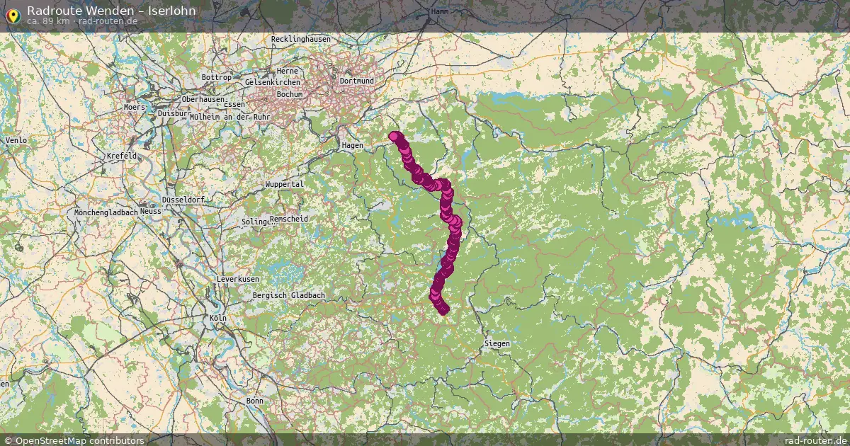 Radtour Wenden – Iserlohn