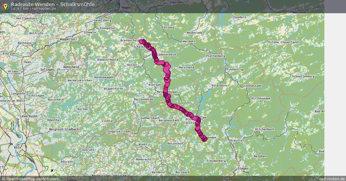 Radtour Wenden – Schalksmühle