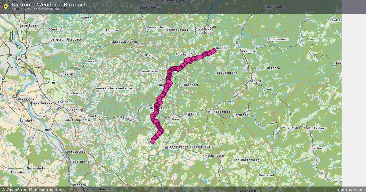 Radtour Wenden – Birnbach