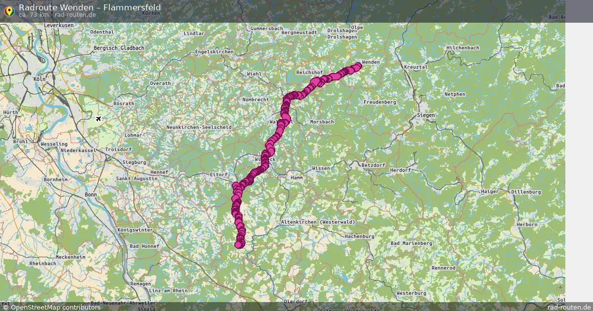 Radtour Wenden – Flammersfeld