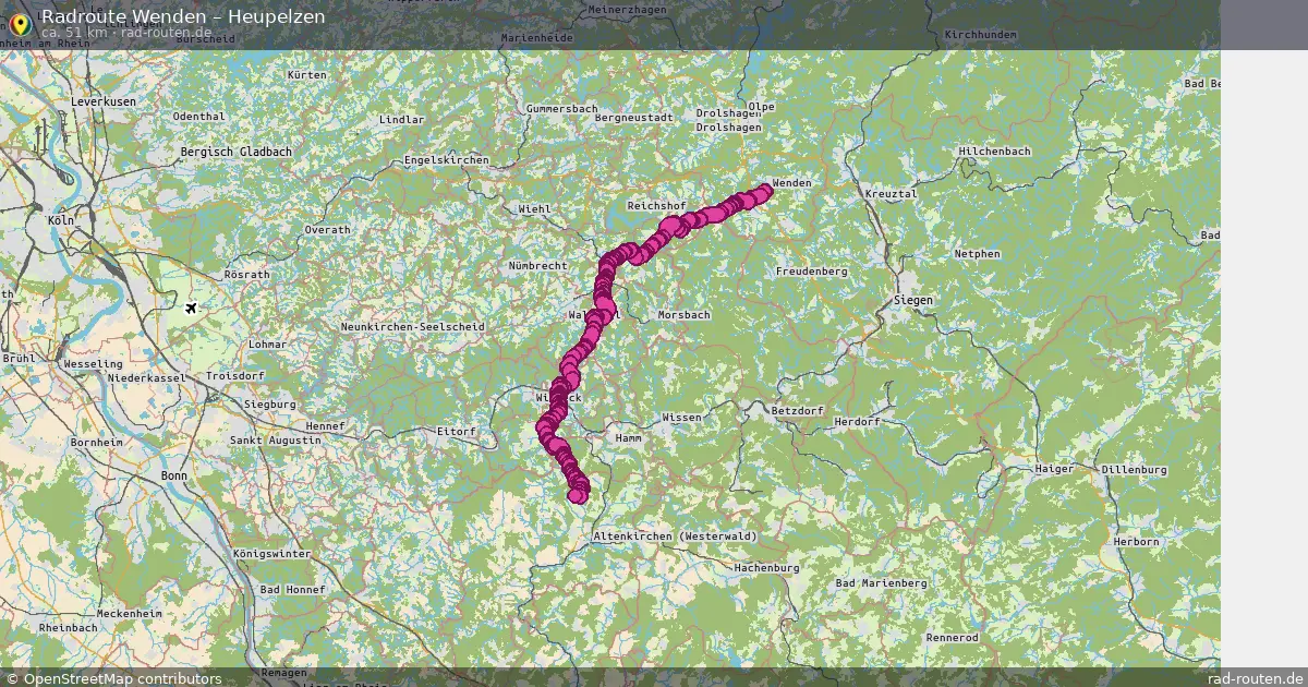 Radtour Wenden – Heupelzen