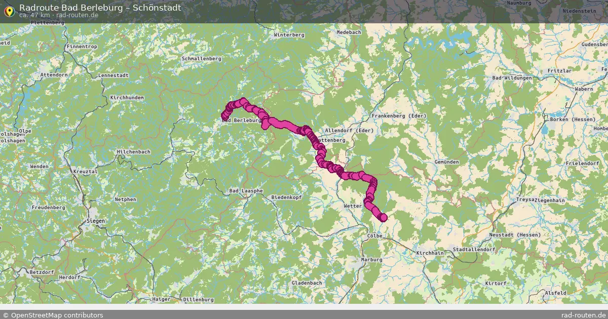 Radtour Bad Berleburg – Schönstadt