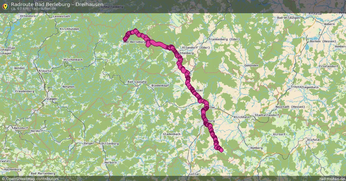 Radtour Bad Berleburg – Dreihausen