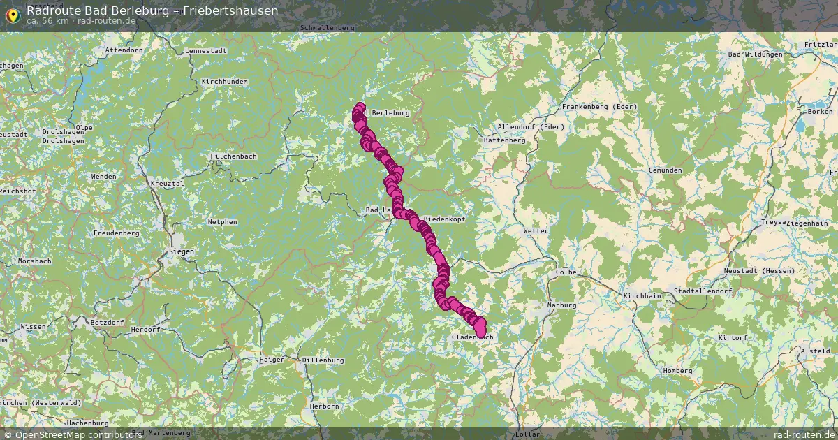 Radtour Bad Berleburg – Friebertshausen