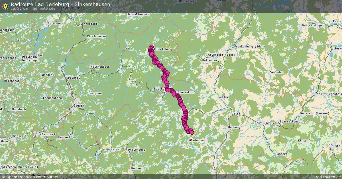 Radtour Bad Berleburg – Sinkershausen
