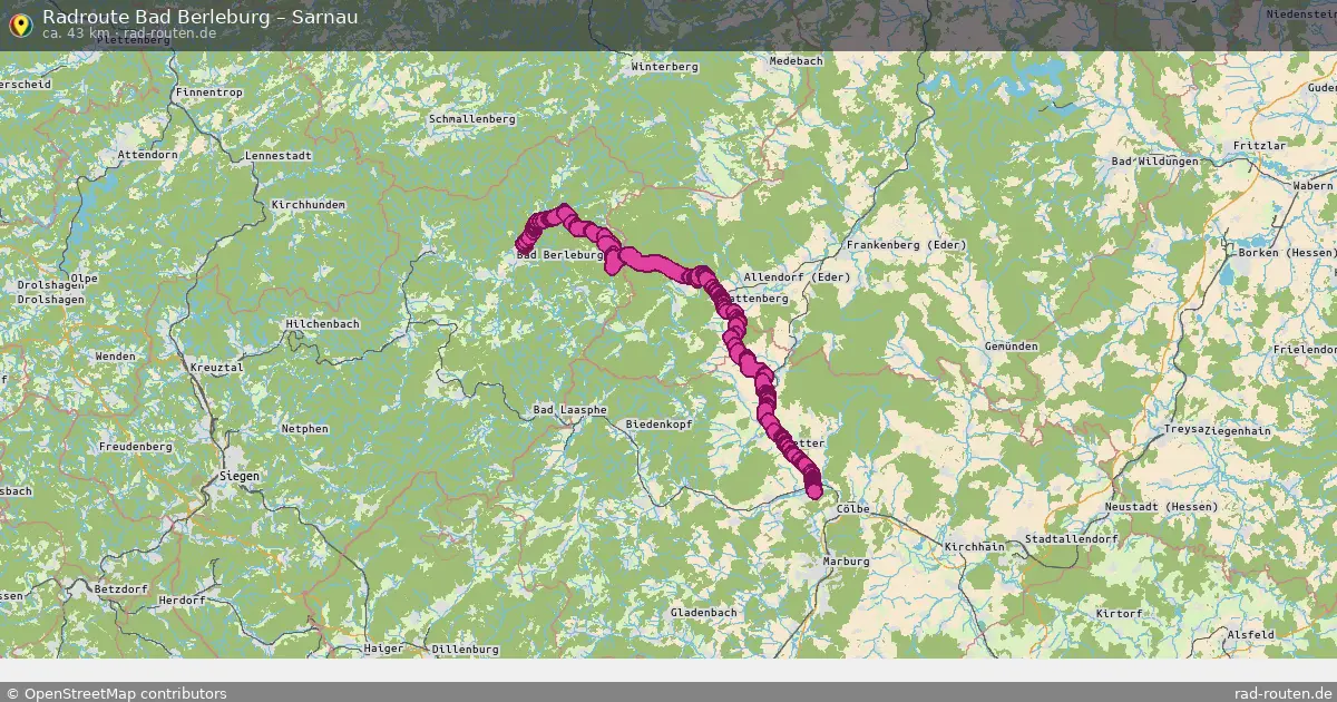 Radtour Bad Berleburg – Sarnau