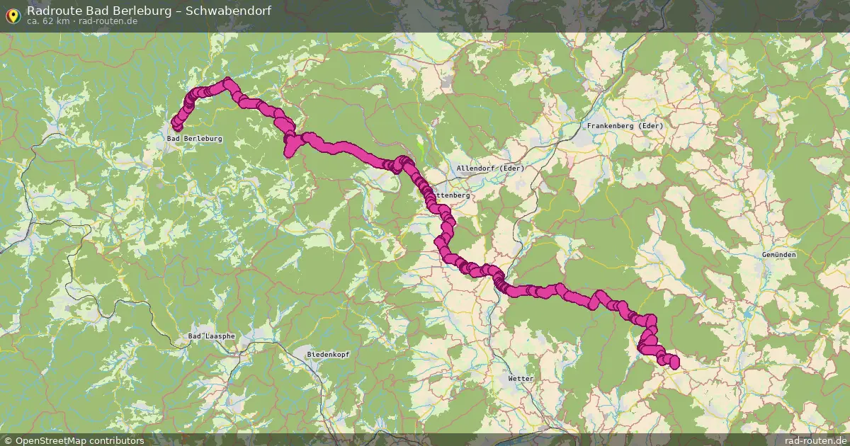 Radtour Bad Berleburg – Schwabendorf