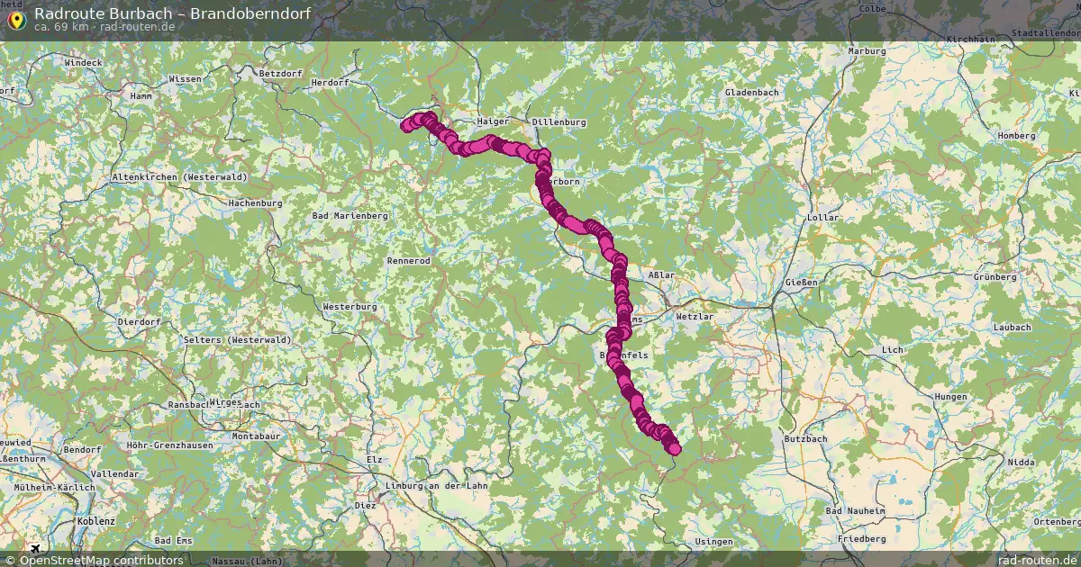 Radtour Burbach – Brandoberndorf