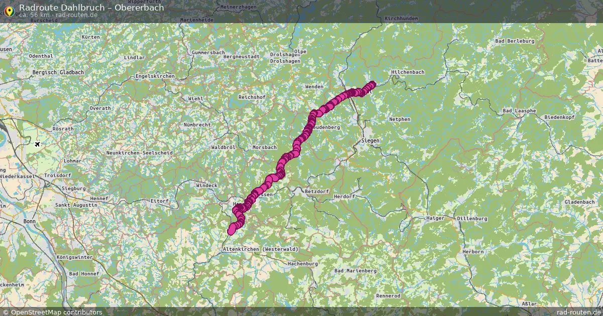 Radtour Dahlbruch – Obererbach