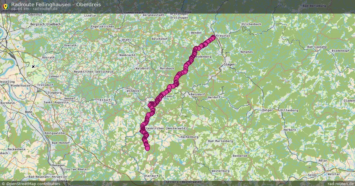 Radtour Fellinghausen – Oberdreis