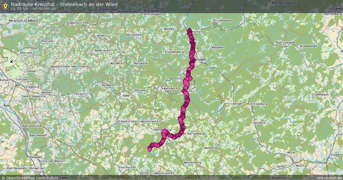 Radtour Kreuztal – Steinebach An Der Wied