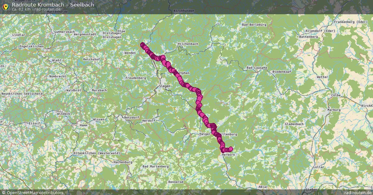 Radtour Krombach – Seelbach