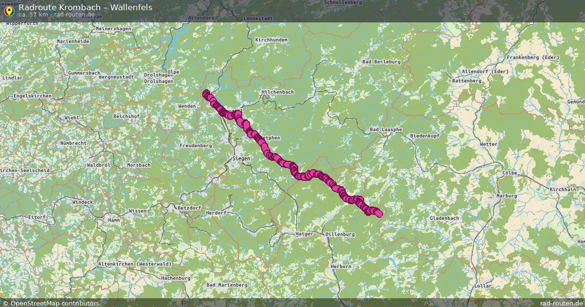 Radtour Krombach – Wallenfels