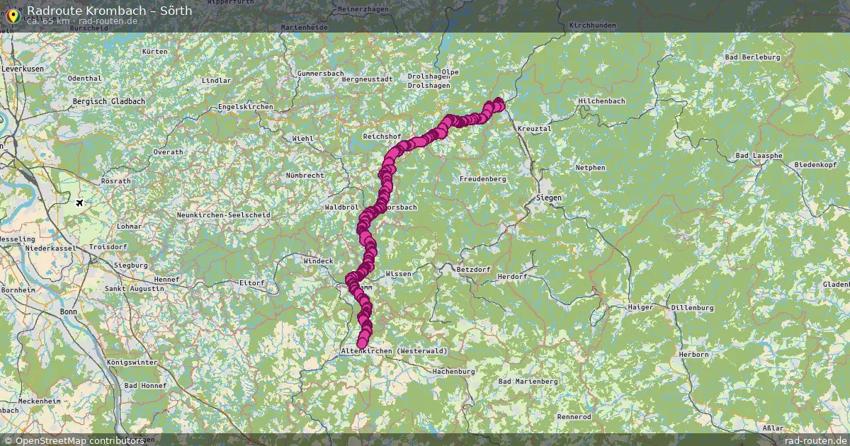 Radtour Krombach – Sörth