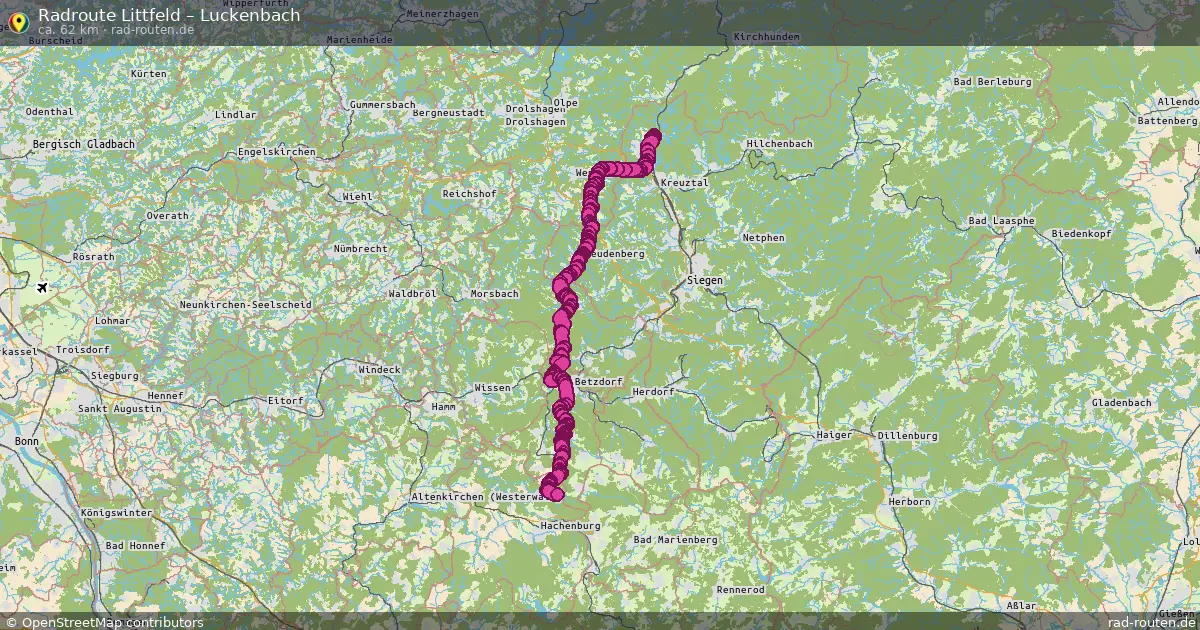 Radtour Littfeld – Luckenbach