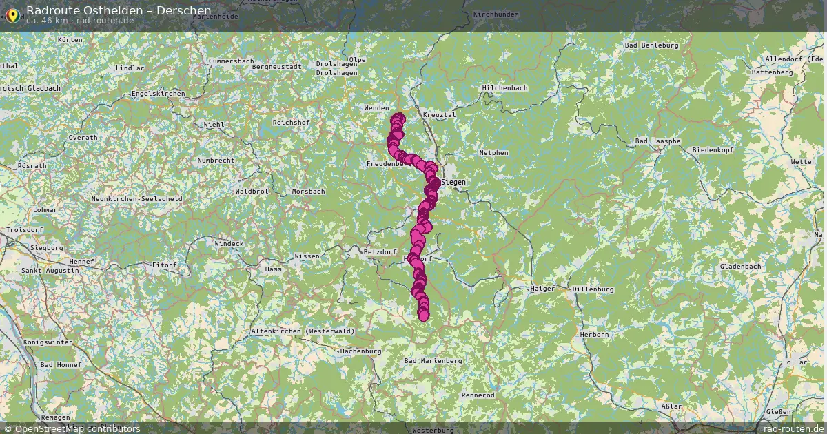 Radtour Osthelden – Derschen