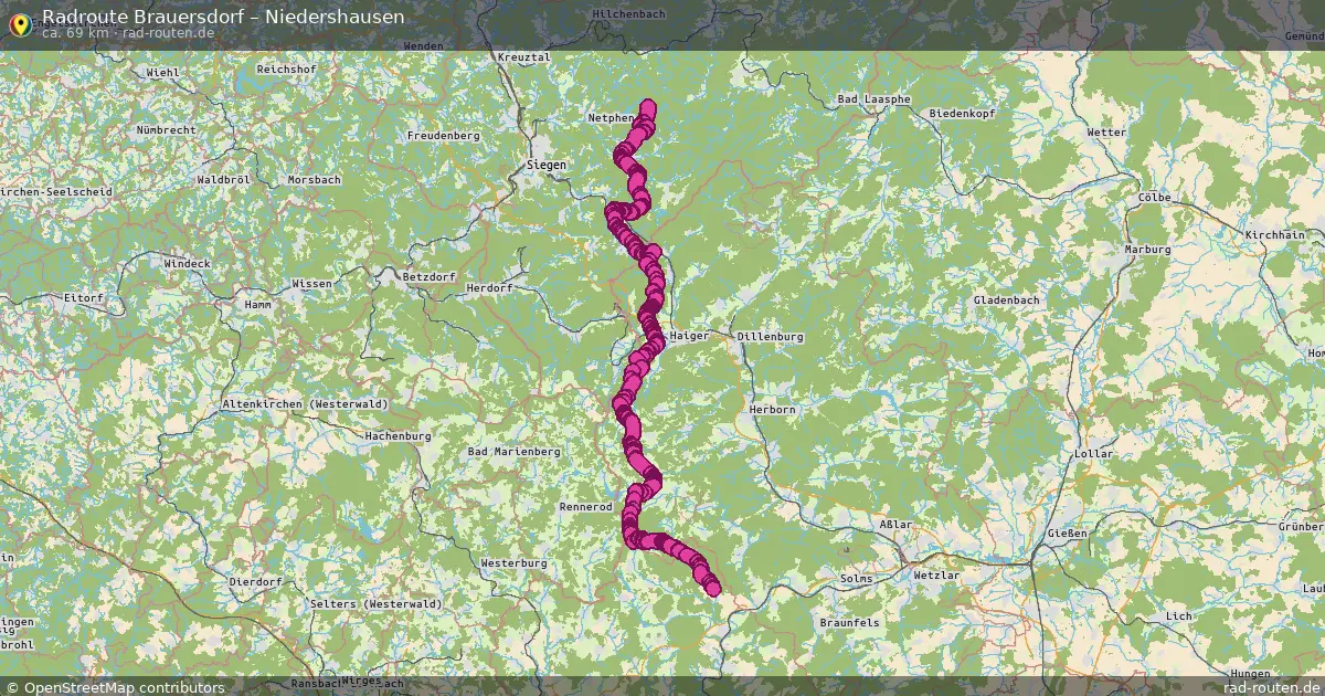 Radtour Brauersdorf – Niedershausen