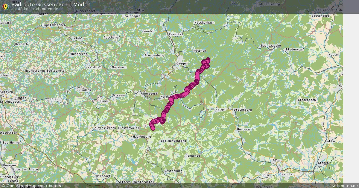 Radtour Grissenbach – Mörlen