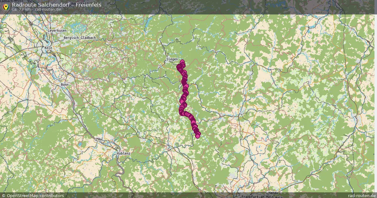 Radtour Salchendorf – Freienfels