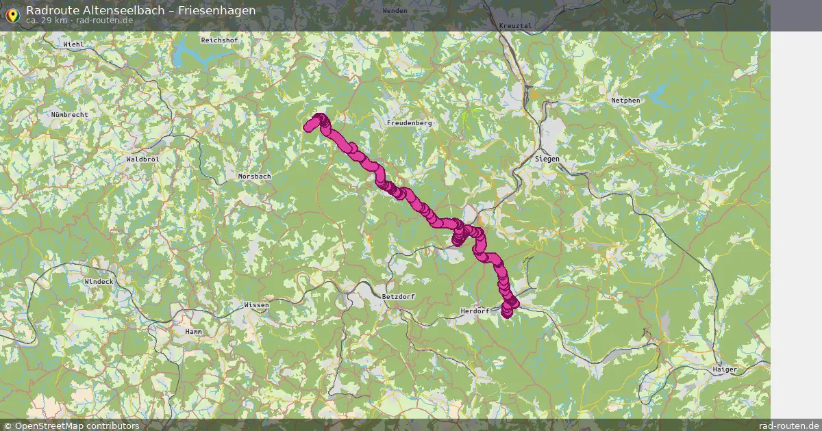 Radtour Altenseelbach – Friesenhagen