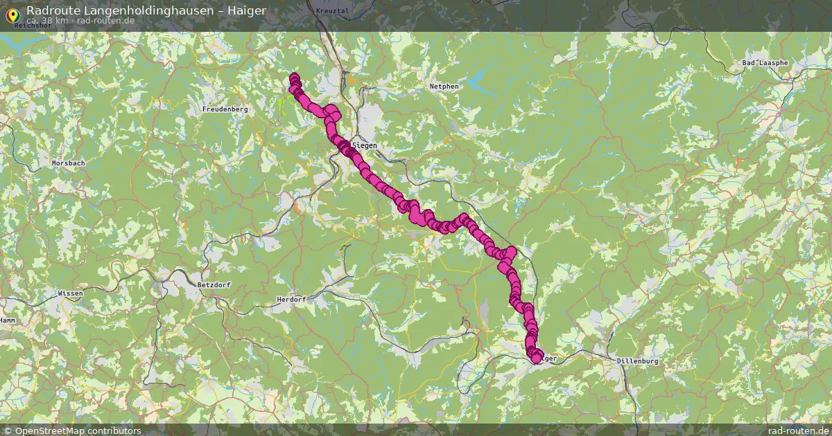 Radtour Langenholdinghausen – Haiger